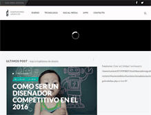 Tablet Screenshot of disenadoresgraficos.com